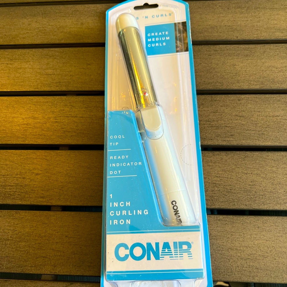 Conair curling iron 1 inch.